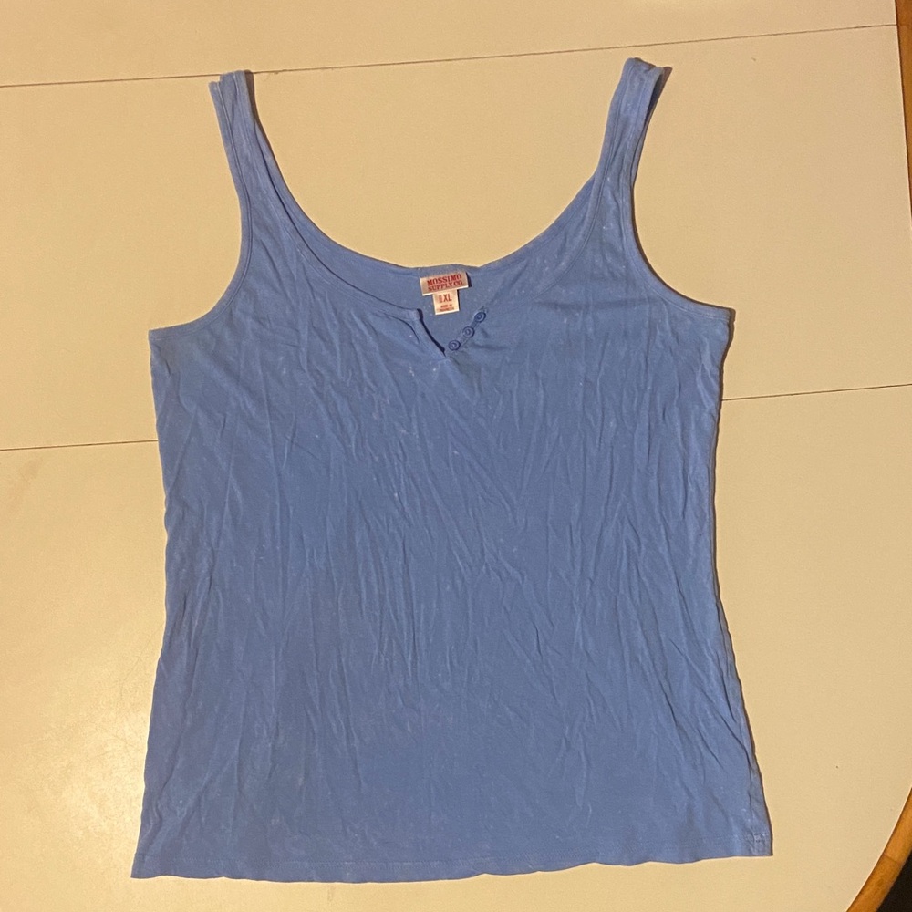 Mossimo Supply Co. Light Blue Tank Top